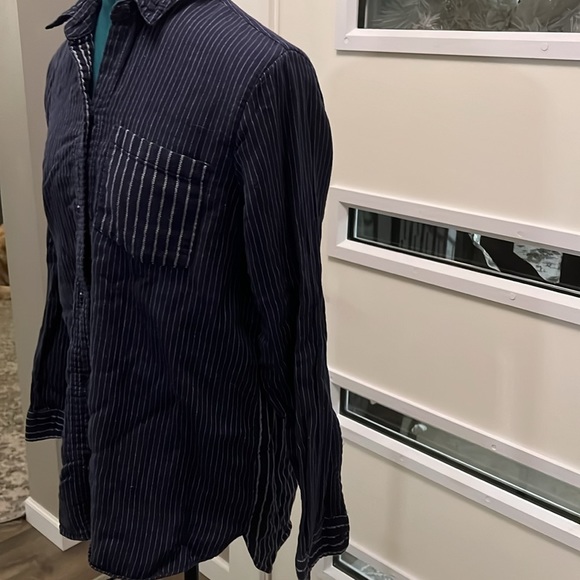 Madewell Pin Stripe Shirt - Picture 13 of 15